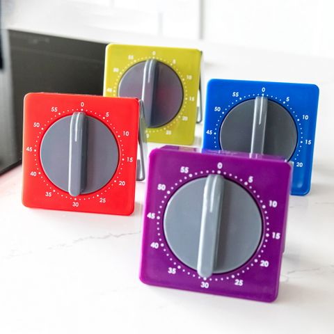 KitchenCraft 磁吸方型發條計時器