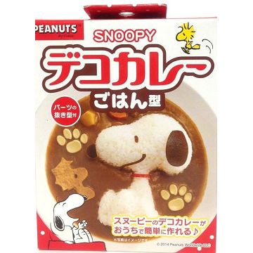 OSK 日本 米飯 飯團模具DIY套裝組-snoopy