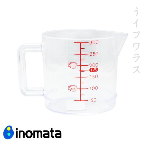 【一品川流】日本製 Inomata計量杯-300ml-1入組