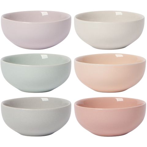 NOW 石陶調理碗6入(粉雲60ml)