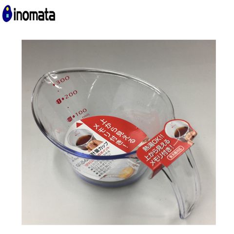 日本製造inomata 料理量杯-350ml (1113)