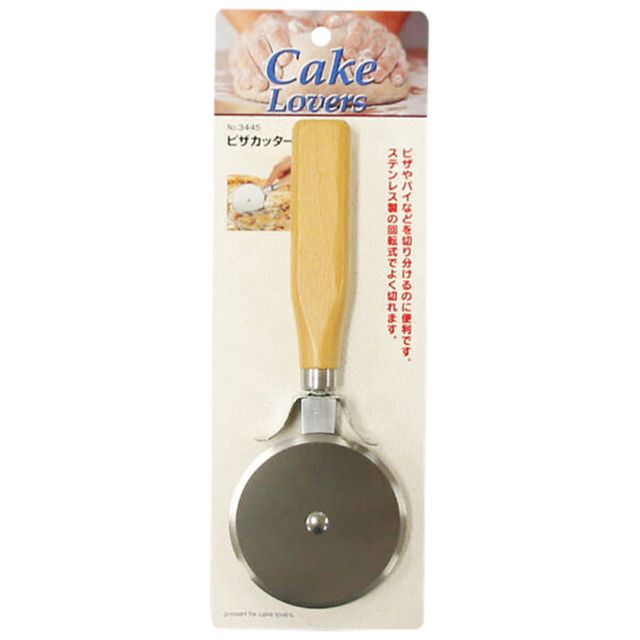 CakeLand 日本木柄披薩刀