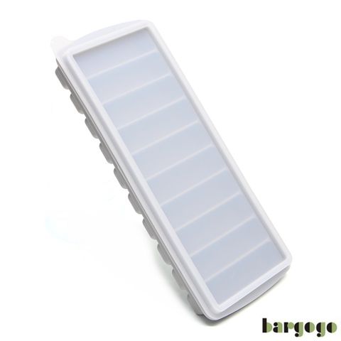 Bargogo 10格長條型矽膠製冰盒