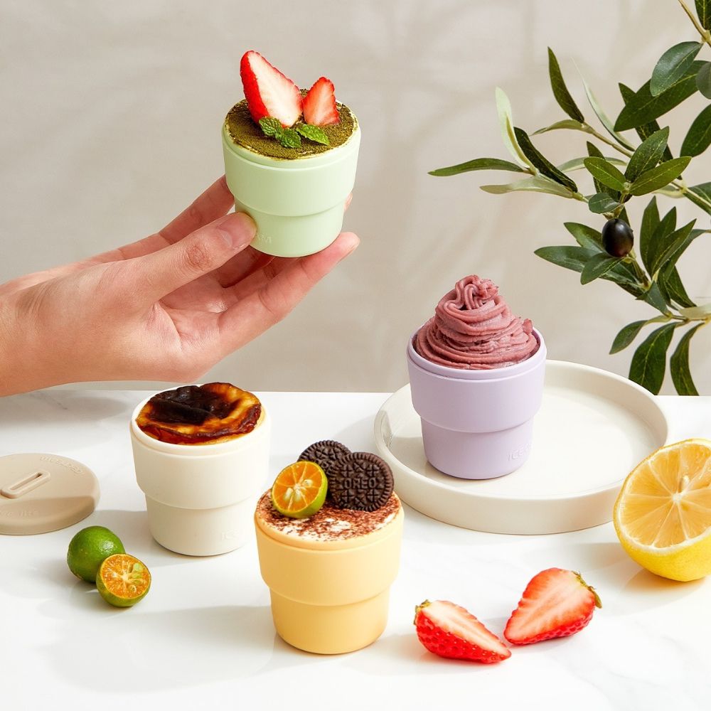  【晴安居】食品級矽膠冰棒模具杯 好脫模免退冰DIY製冰雪糕盒-1入組