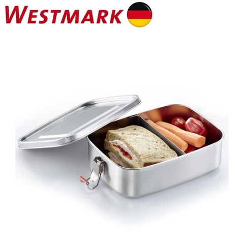 【德國WESTMARK】不鏽鋼美味密封餐盒附隔板小_可當保鮮盒使用