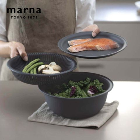Marna 洗濾/盆/盤三件組21cm
