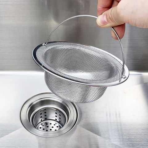 304不鏽鋼水槽過濾網 小款 防堵迅排 過濾網 防塞剩飯隔渣神器