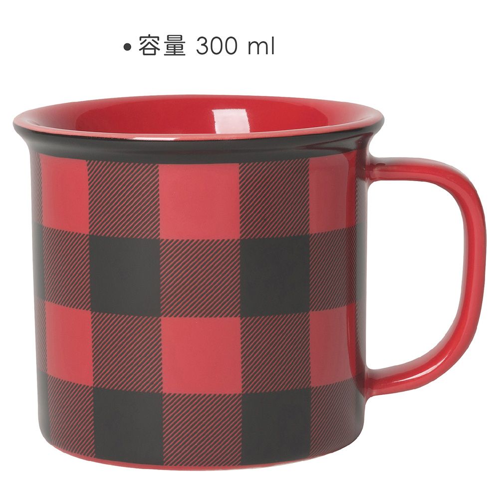  Heritage馬克杯(紅黑格) | 水杯 茶杯 咖啡杯