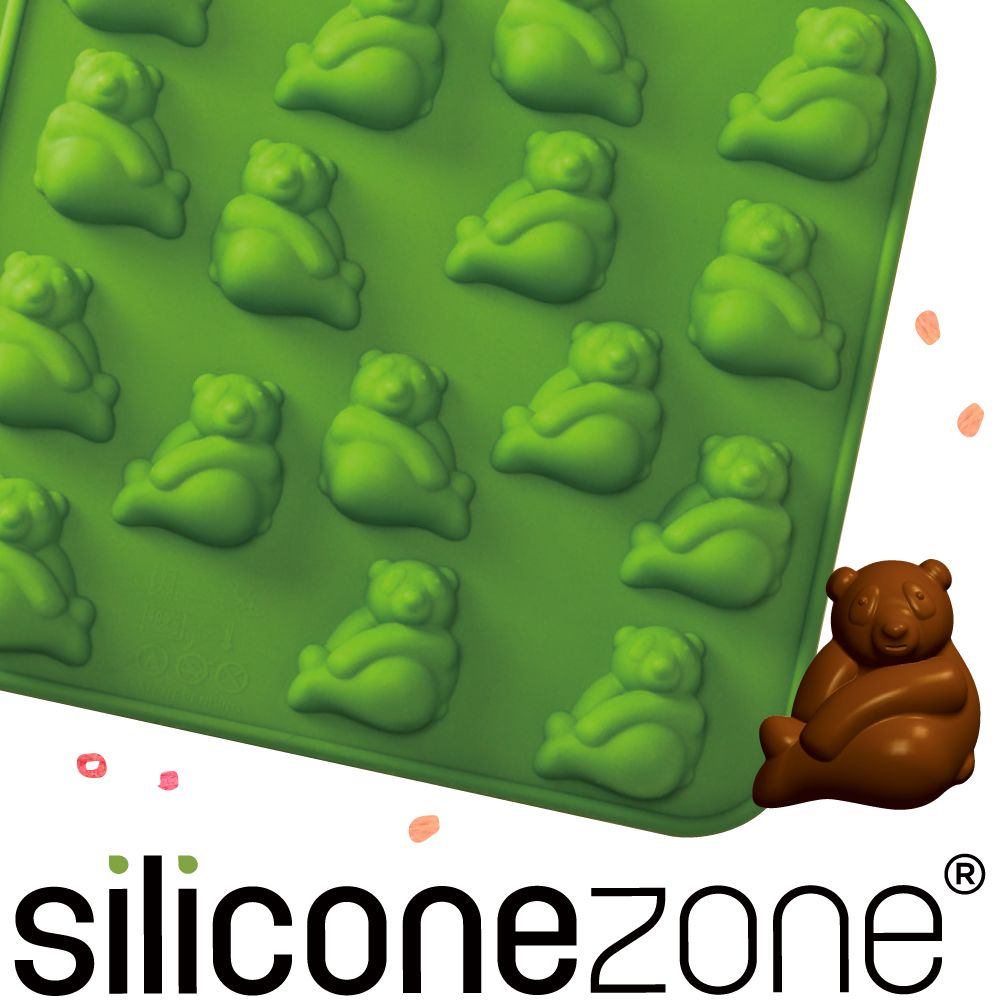 Siliconezone 施理康 ZOO耐熱熊貓巧克力模/冰模(OM-11669-AA)