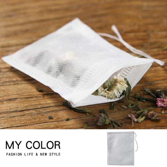  MY COLOR 一次性泡茶袋 10x12 (100入) 無紡布 過濾袋 中藥袋 滷包 佐料袋 煎藥 【J203】
