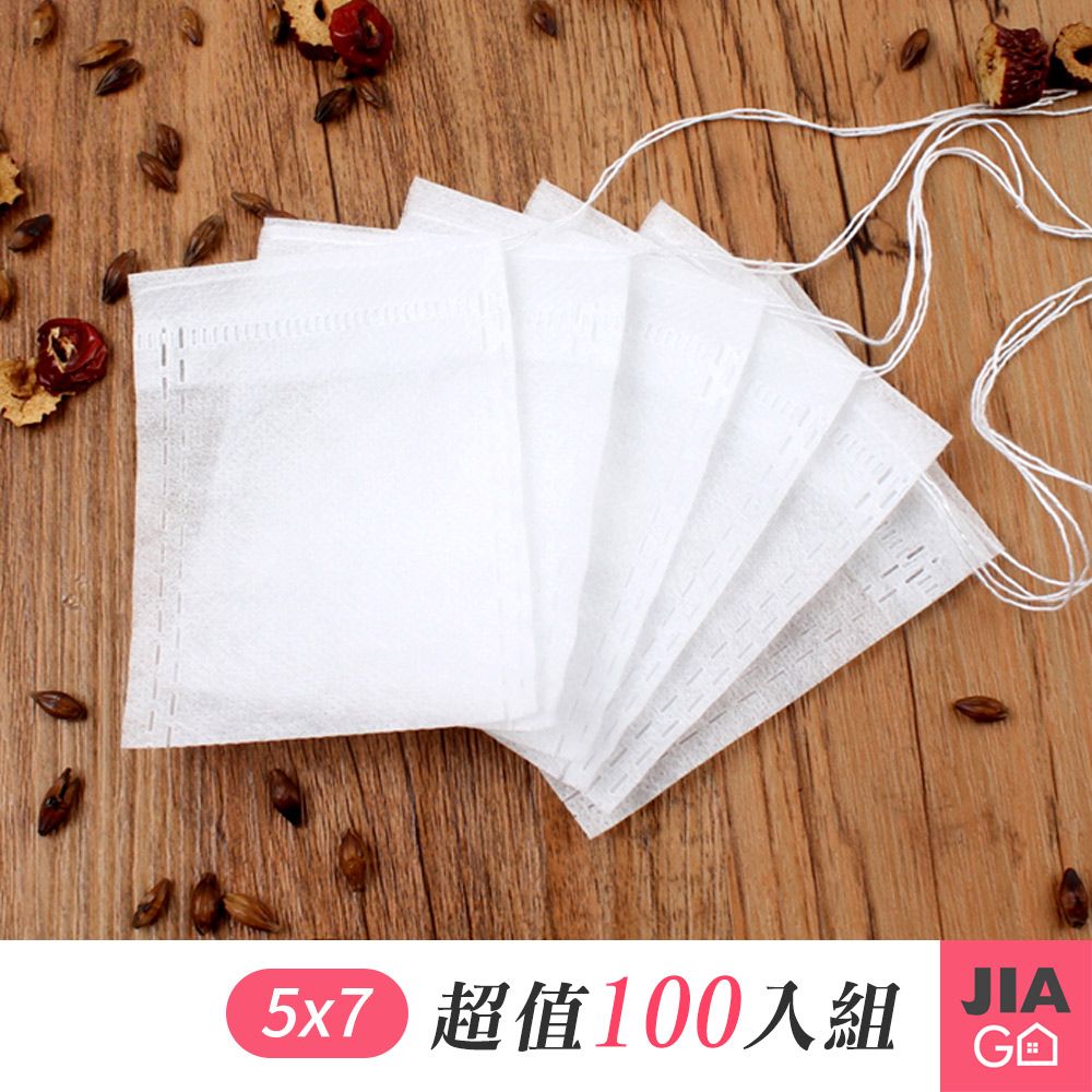 JIAGO  一次性茶包袋滷包袋(100入/組)-小號5x7