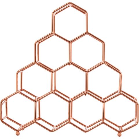 Premier 調味罐收納架(玫瑰金18cm) | 調味瓶 香料罐 廚房 瓶罐收納架