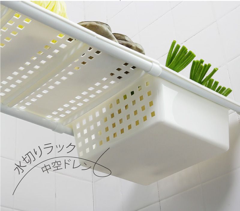 ラック中空ドレン