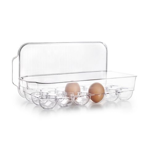 《IBILI》18格雞蛋收納盒 | 冰箱收納盒 蔬果收納盒 分層分格