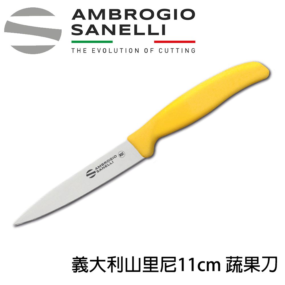 AMBROGIOSANELLITHE EVOLUTION OF CUTTINGAMBROGIOSANELLI義大利山里尼11cm 蔬果刀