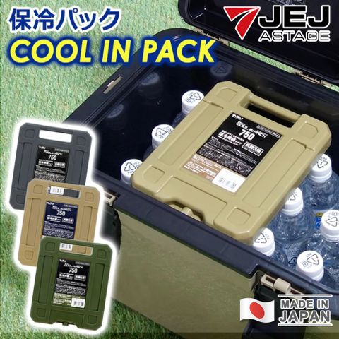 【日本JEJ】日本製Astage系列保冰冰磚/保冰劑750g-2入組