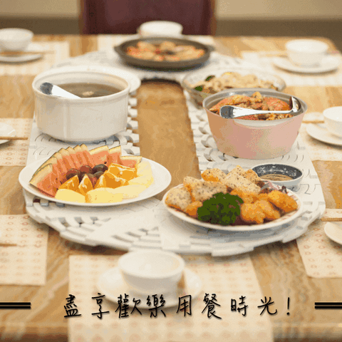 龍盤王-長方桌旋轉餐盤(大)-適用10-12人桌