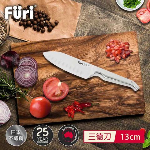 Furi 澳洲 不鏽鋼三德刀/日式主廚刀-13公分 FUR-41352