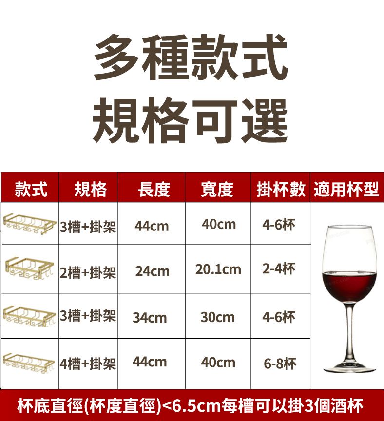  家用高腳杯架可調節收納置物架倒掛紅酒杯架壁掛酒櫃酒杯懸掛架掛杯架