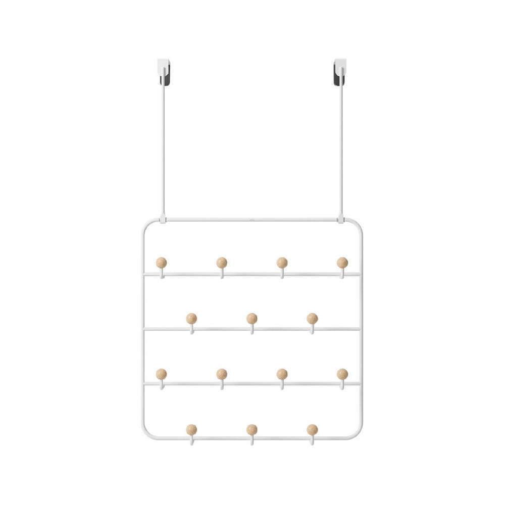 UMBRA Estique兩用收納架(雲朵白60.3cm) | 掛勾 牆壁掛勾 吊鉤 掛鉤 門掛鉤