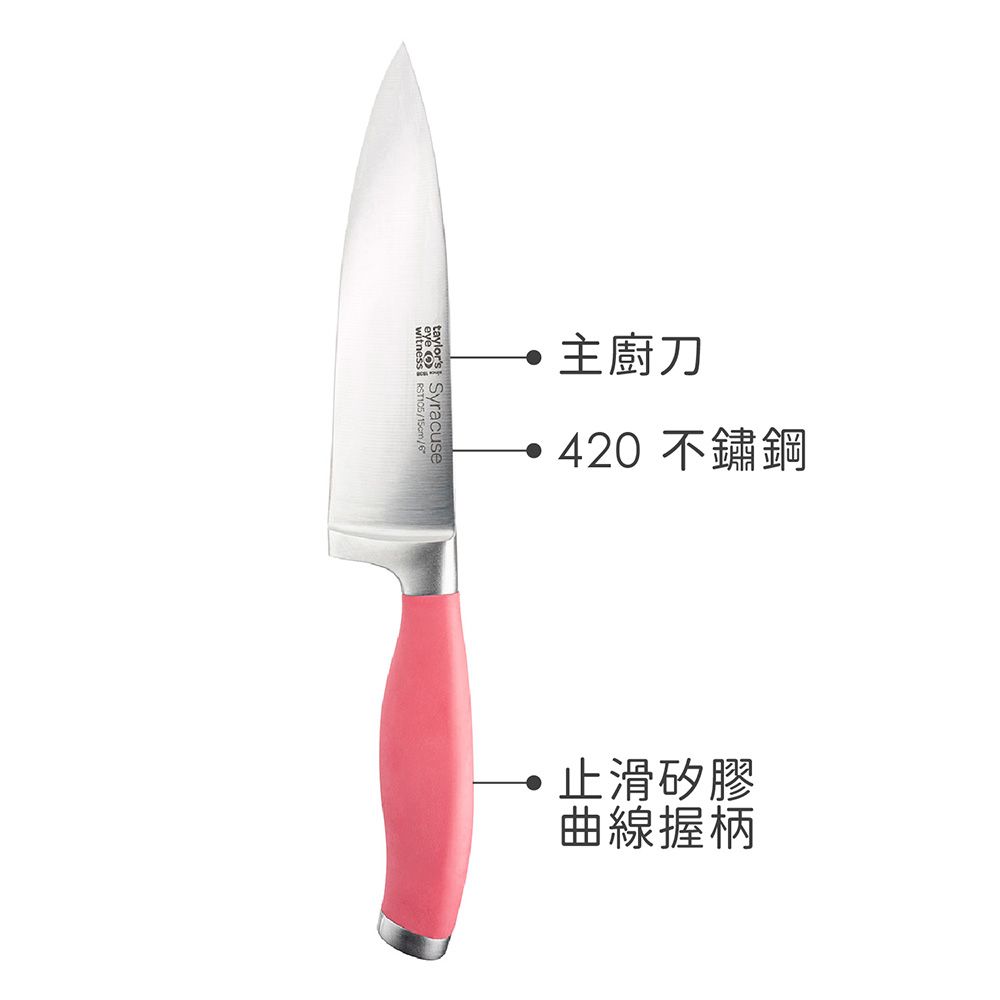 Taylors Eye Witness Syracuse主廚刀(莓粉15cm) | 萬用廚刀