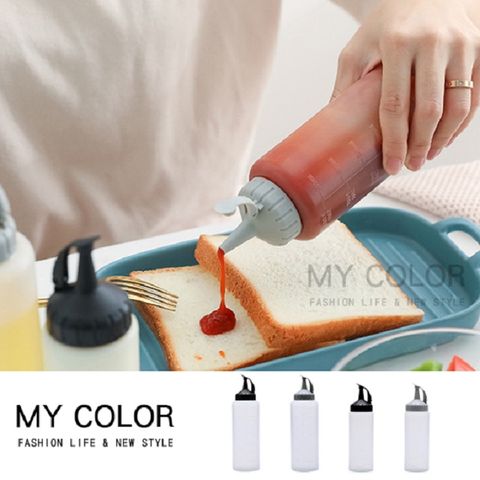 MYCOLOR 北歐擠壓醬料瓶 175ml 擠壓壺 調料瓶 醬油瓶 擠醬瓶 調味瓶 尖嘴瓶 【R074】