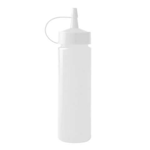 EXCELSA 圓筒醬料擠壓瓶(白250ml)