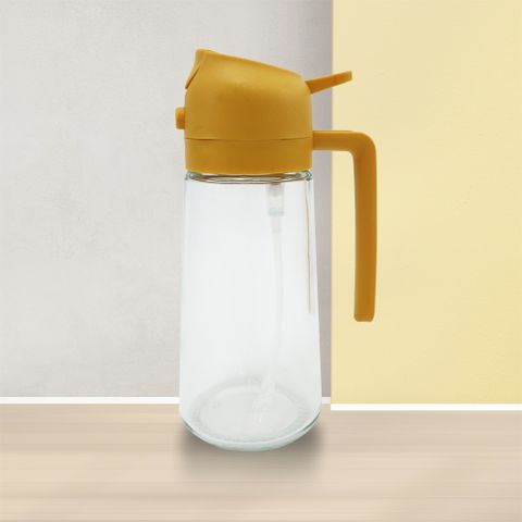 milomix鮮翠兩用噴油壺-420ml-黃色