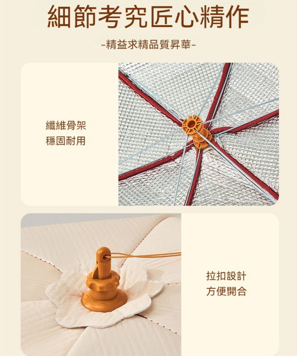 細節考究匠心精作-精益求精品質昇華-纖維骨架穩固耐用拉扣設計方便開合