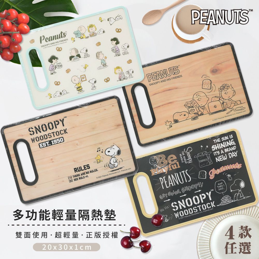  SNOOPY 史努比多功能輕量隔熱墊