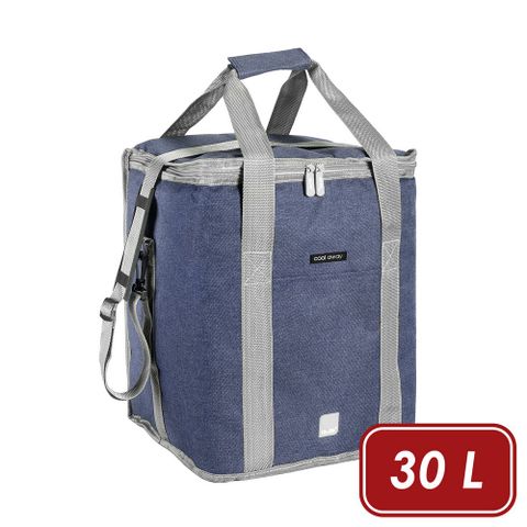 IBILI Dalvik肩背保冷袋(灰藍30L)
