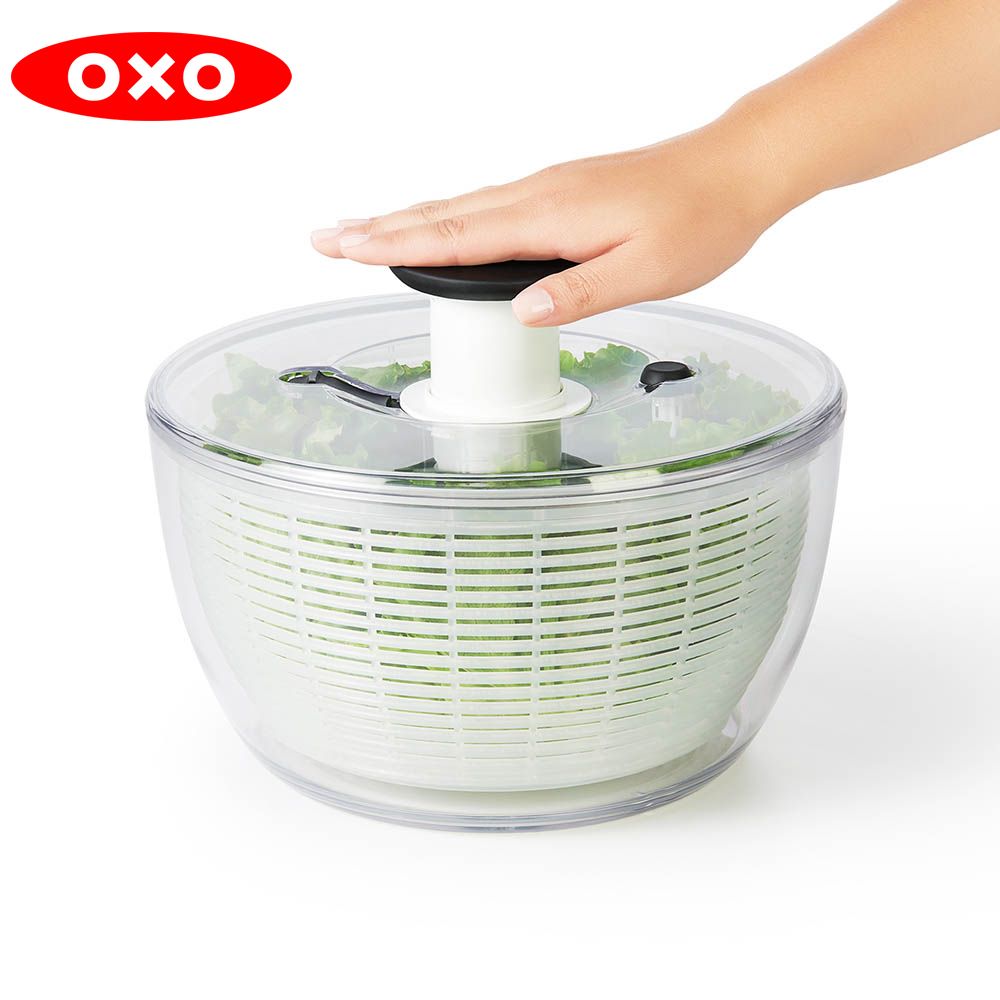 OXO 按壓式蔬菜脫水器(大)(6L/適用4-6人份)