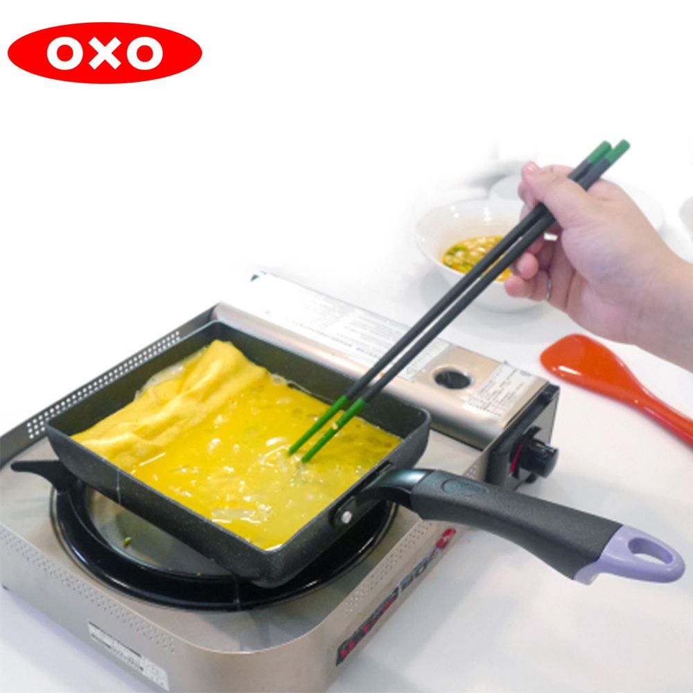 OXO    好好握矽膠料理長筷 三色可選