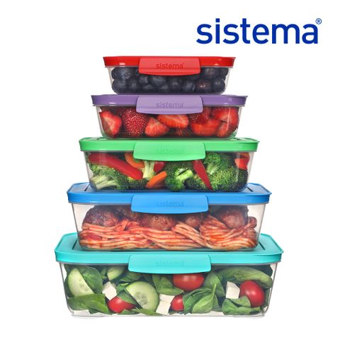 【SISTEMA】好收納保鮮盒330ml / 600ml / 1L / 1.5L / 2.3L  SM0103004A