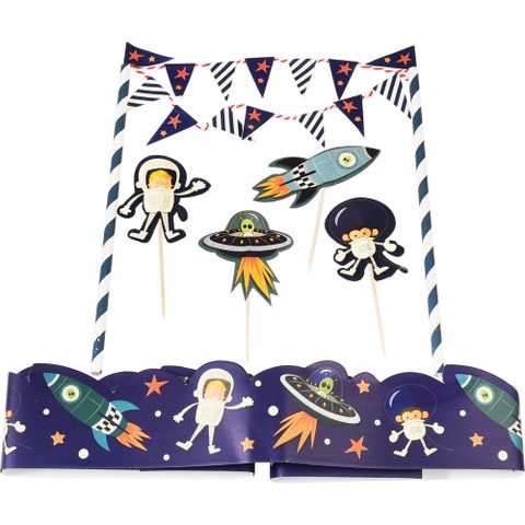 Rex LONDON 圍邊+蛋糕裝飾(太空冒險)