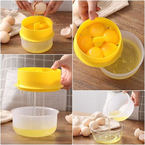 大容量蛋清蛋黃分離器 分蛋器 雞蛋清蛋液過濾 雞蛋白分離 濾蛋器 分離勺子漏斗