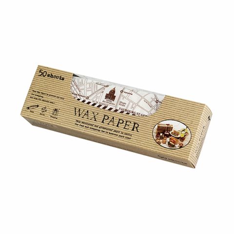 【WAX PAPER】日本製 食品包裝紙 襯底紙 防油蠟紙 (地圖)