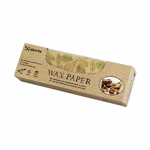 【WAX PAPER】日本製 食品包裝紙 襯底紙 防油蠟紙 (樹葉)