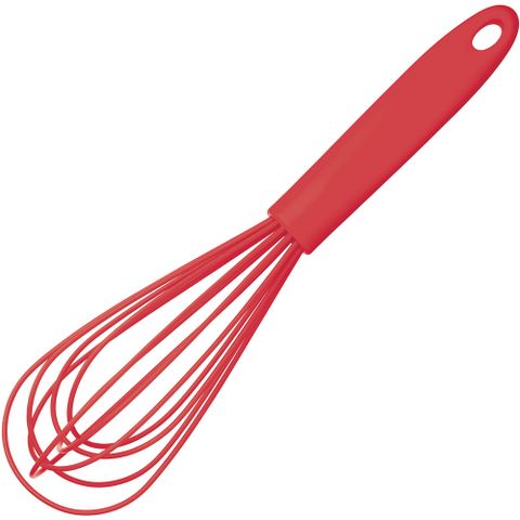 KitchenCraft 矽膠打蛋器(紅25.5cm)