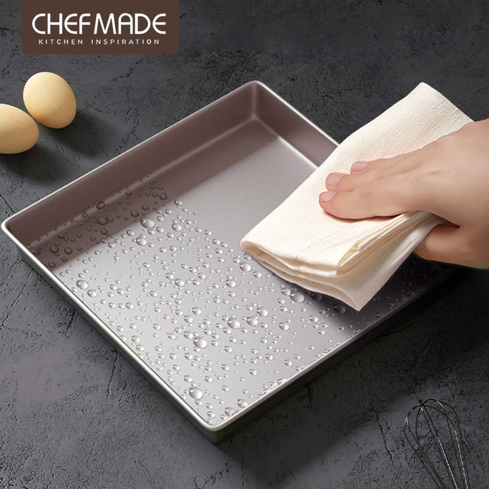 Chefmade 11吋 方型捲邊不沾烤盤 (CM005)
