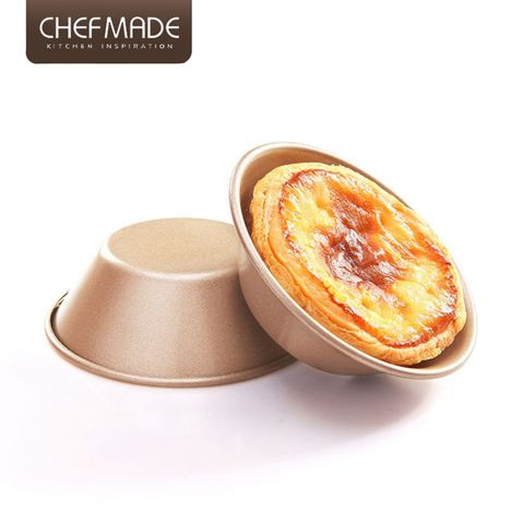 Chefmade 圓型不沾蛋塔模-4入組 (CM025)