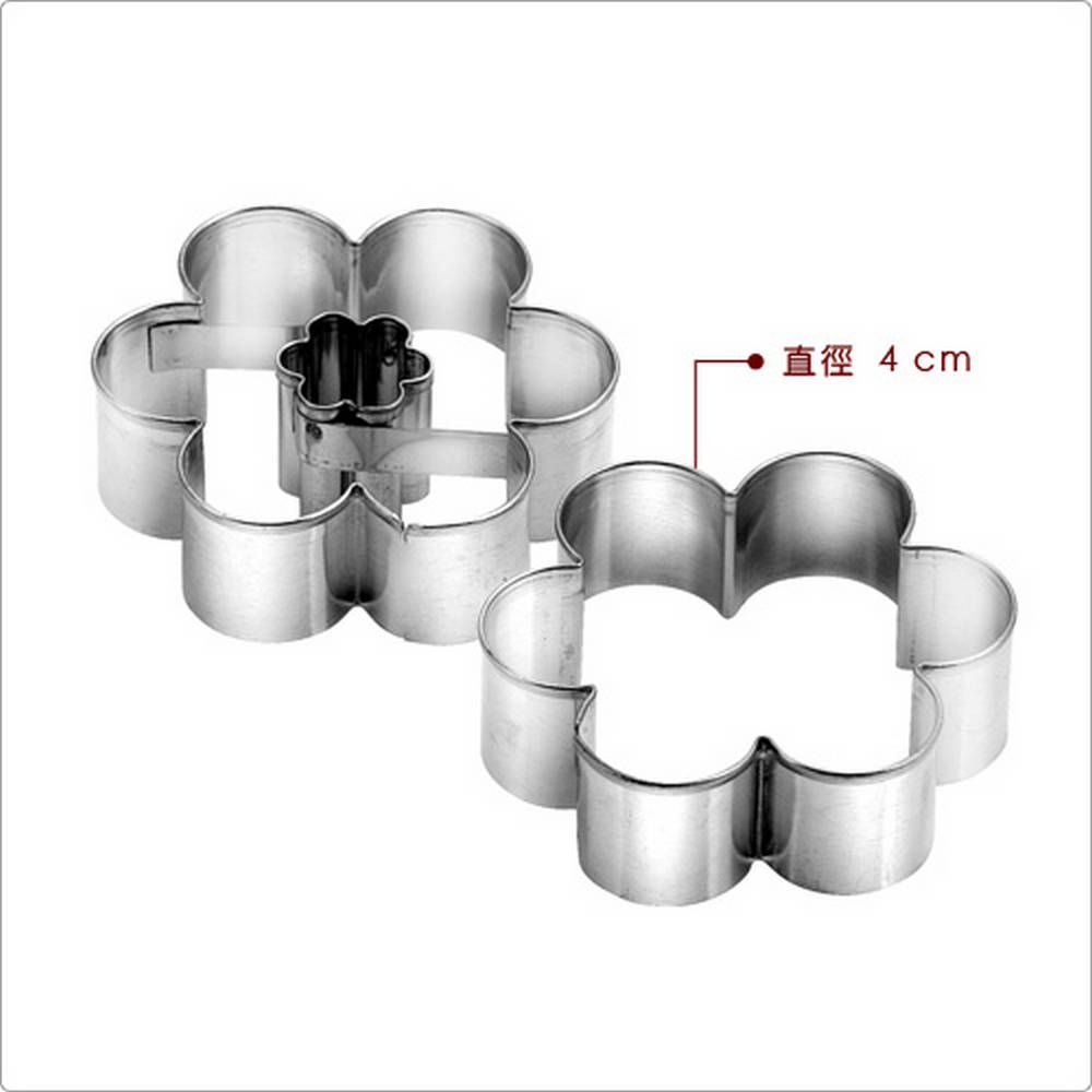 TESCOMA 夾心餅切模2件(小花4cm) | 餅乾模 餅乾壓模 烘焙點心