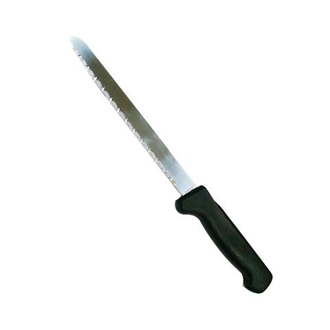 台灣製造 420不銹鋼冷凍調理刀(2入) 鋸齒狀刀鋒 切片刀 切肉刀 水果刀 麵包刀