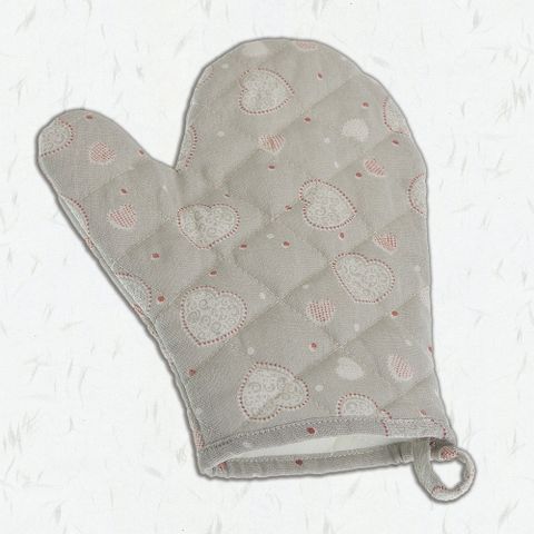 《VERSA》Kamira烘焙隔熱手套(愛心灰) | 防燙手套 烘焙耐熱手套