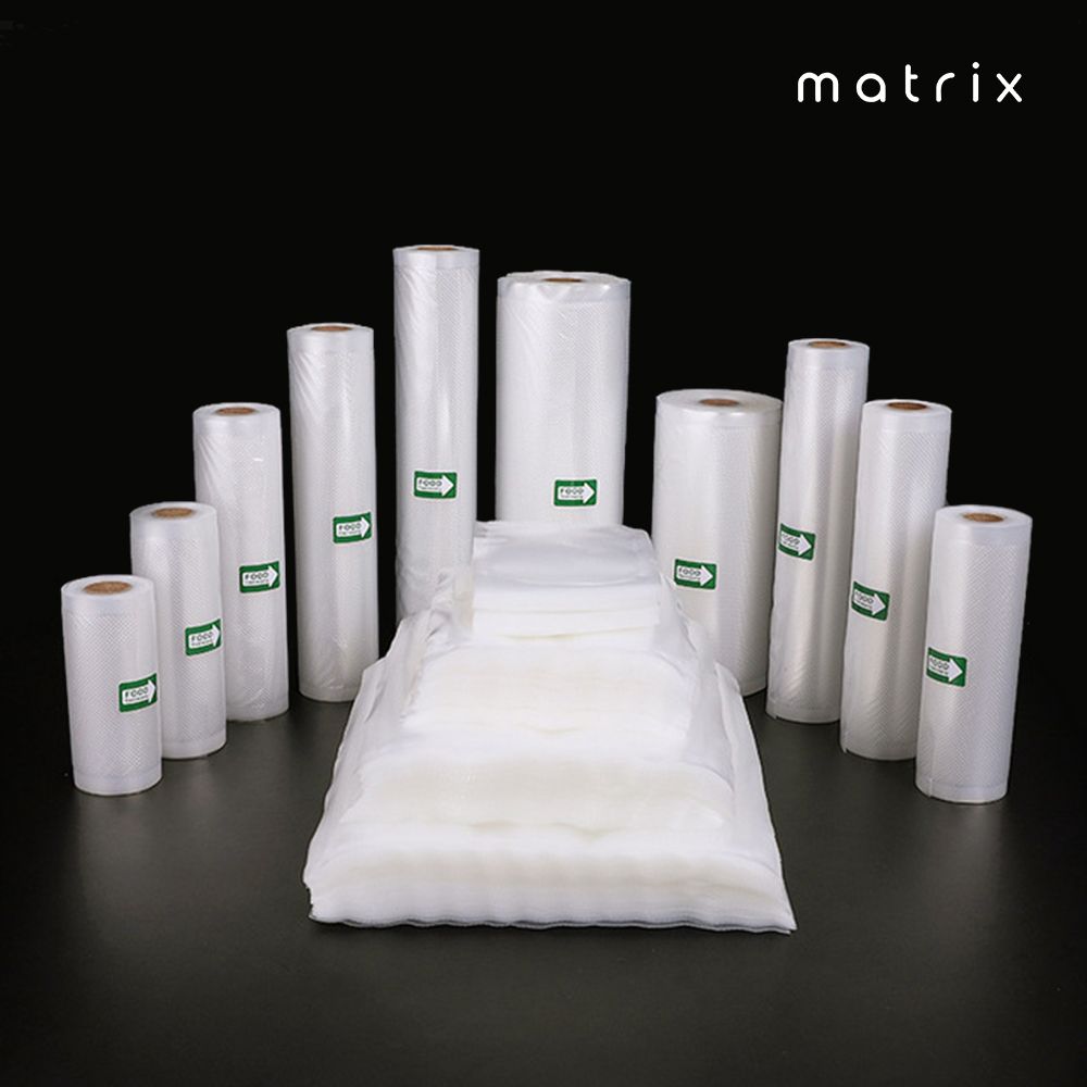  Matrix 真空機專用食品級網紋真空捲袋-22*500cm(一捲裝)