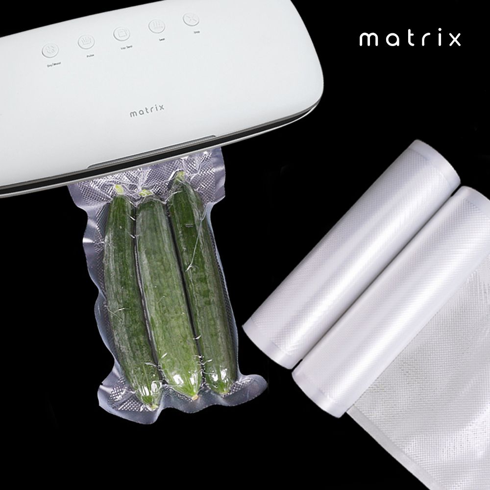  Matrix 真空機專用食品級網紋真空捲袋-22*500cm(一捲裝)