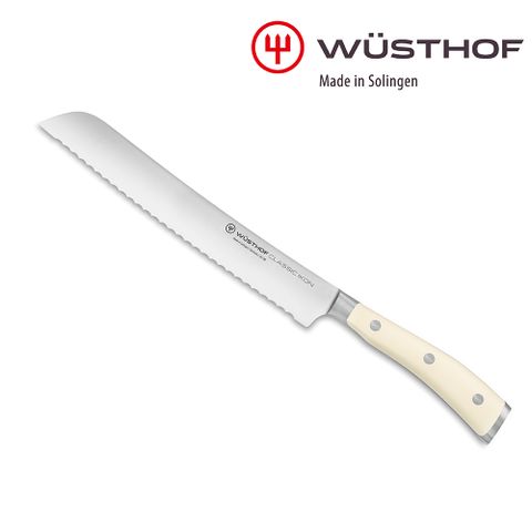 《WUSTHOF》德國三叉牌CLASSIC IKON cream 20cm麵包刀