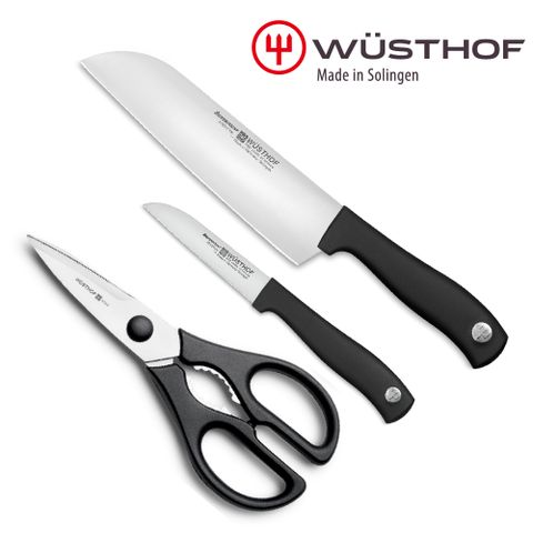 《WUSTHOF》德國三叉SILVERPOINT 3件禮盒組