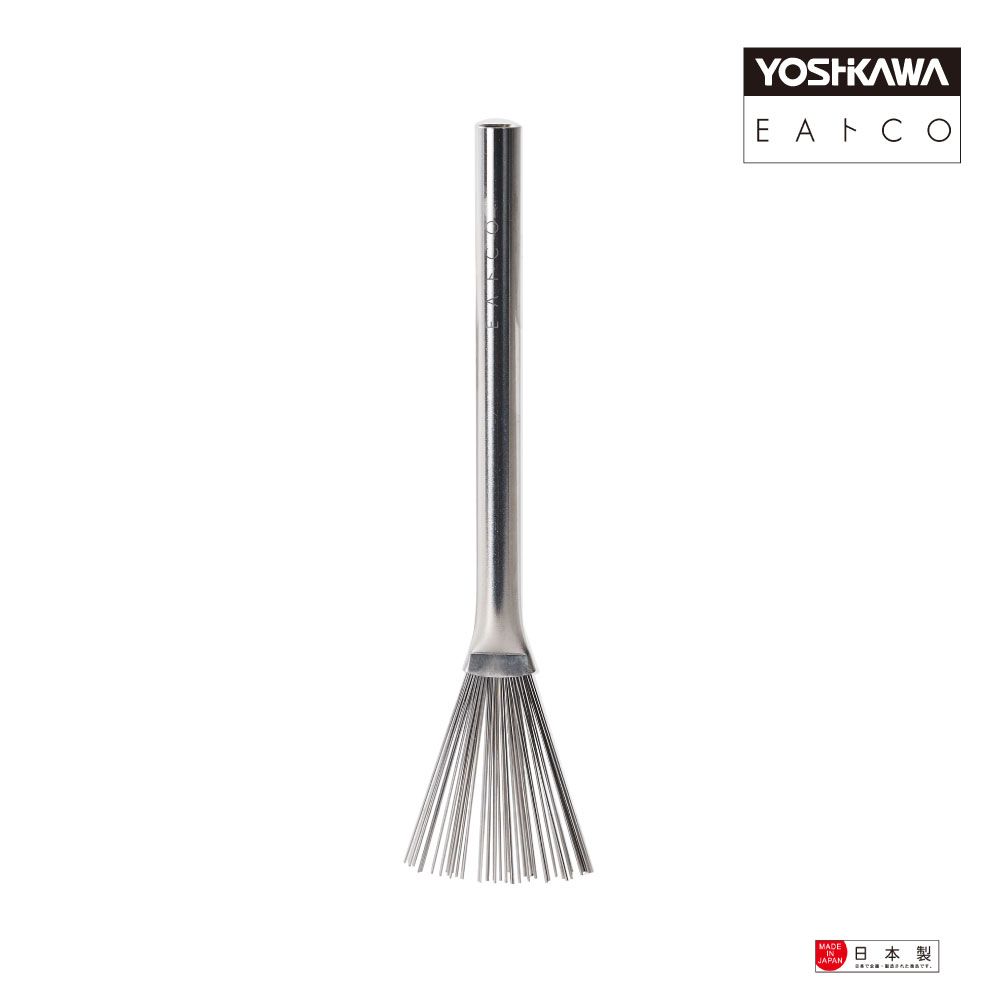YOSHIKAWA 吉川日本EATOCO不鏽鋼18-8磨泥器專用刷 AS0052 日本製