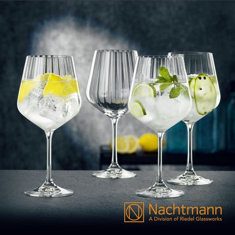 【Nachtmann】琴湯尼調酒杯(4入)Gin&amp;Tonic